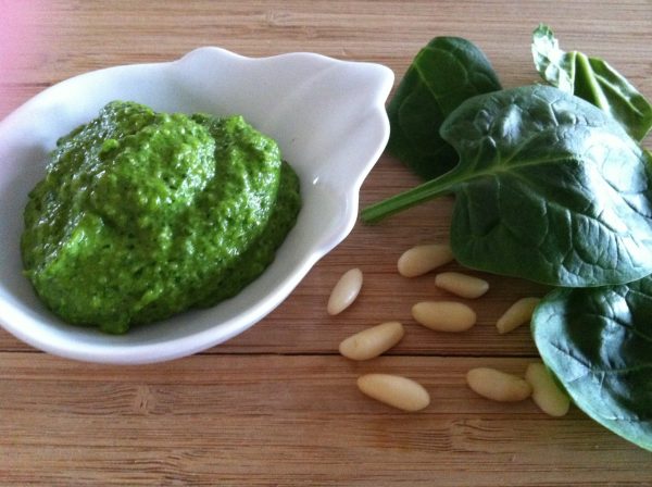 Spinazie pesto (GV – LV – VEG)