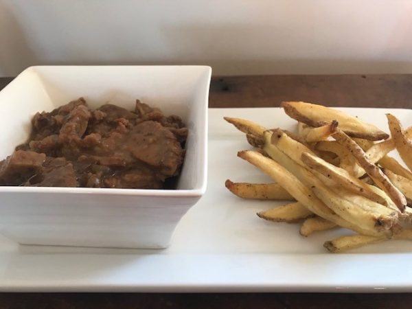 Stoverij met seitan (LV – VEG)