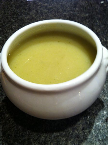 Bloemkool aardappel soep (GV – LV – VEG – CD)