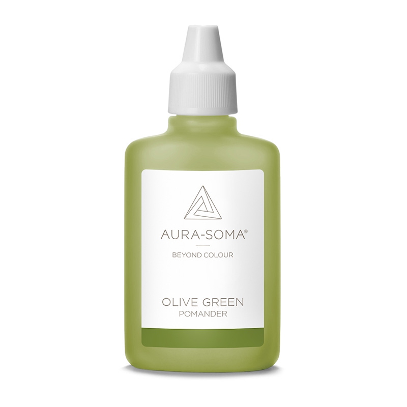 Aura Soma Pomander * olijfgroen