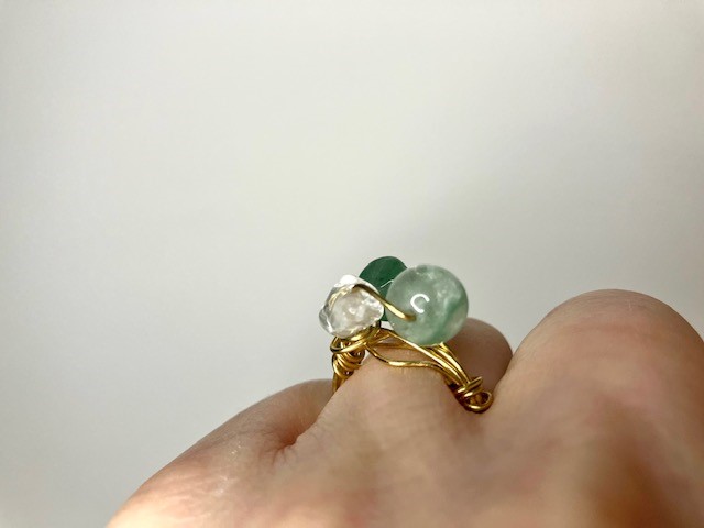 Groene healing stenen set - Afbeelding 3