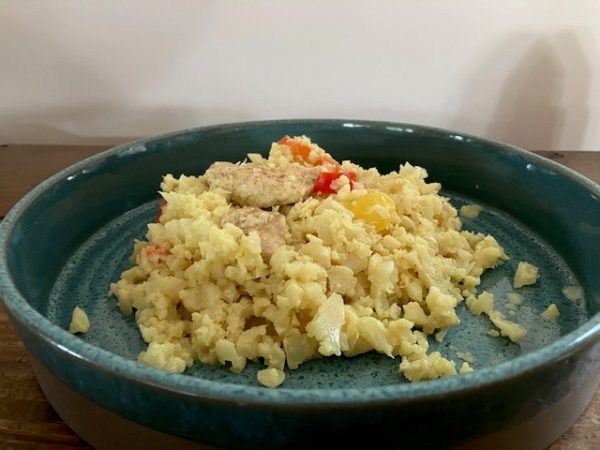 Kip tandoori met bloemkoolrijst