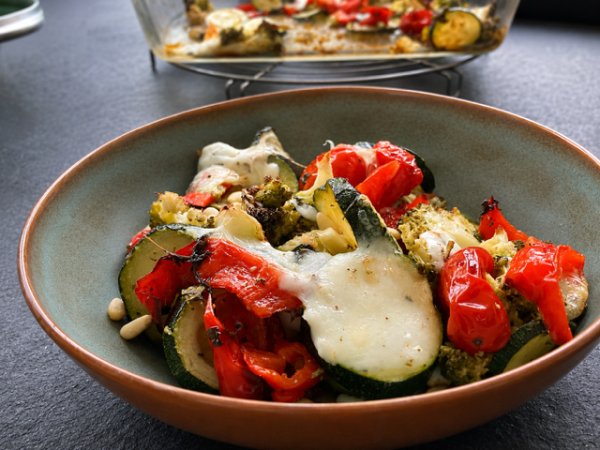 Happy Veggy schotel met mozzarella